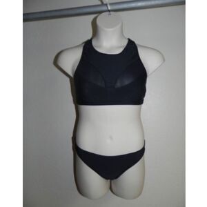 Apollo Swimwear Bikini Womens Medium Black NWT